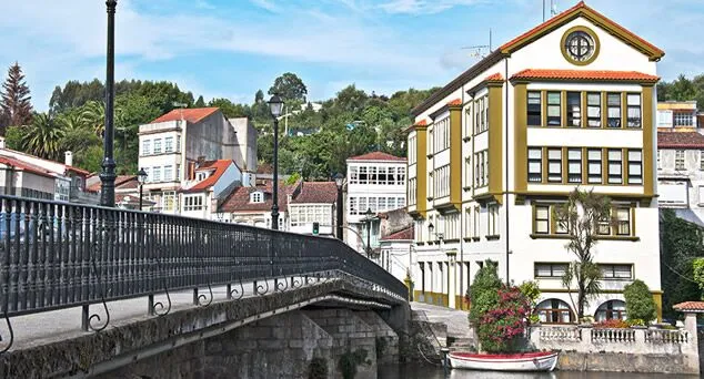 vista de la ciudad de Ferrol en Galicia inicio del Camino Inglés del Camino de Santiago